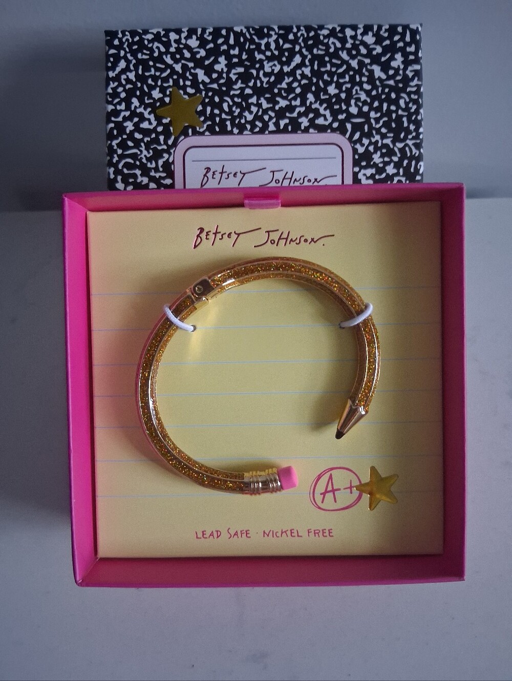 Betsey Johnson Pencil Bracelet